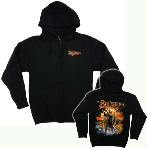 BROTHERS OF METAL - Fly Away - Zipped Hooded Sweater (Sizes S, XL, XXL)