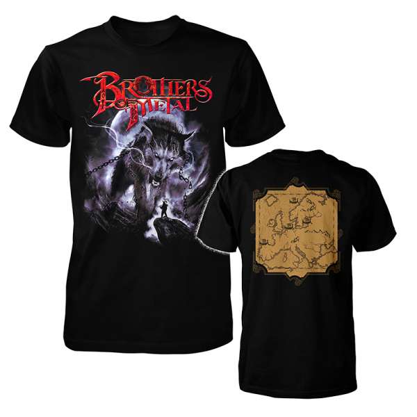 BROTHERS OF METAL - Wolf - T-Shirt Size S-XXXL